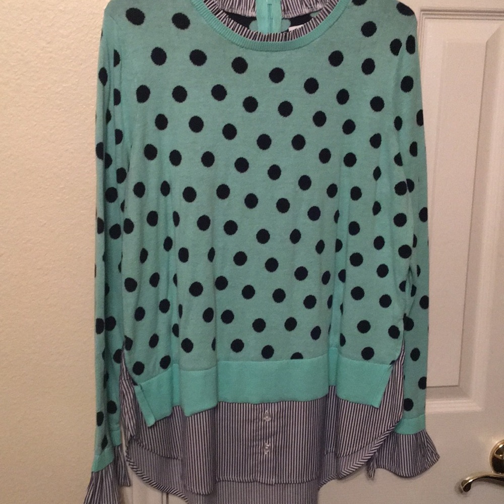 Layered Look sweater